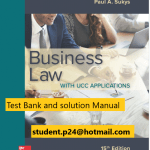 Business Law with UCC Applications 15th Edition By Paul Sukys © 2020 Test Bank and Solution Manual 1 820x1024 1