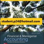 Financial Managerial Accounting 19th Edition By Jan Williams and Mark Bettner and Joseph Carcello and Susan Haka © 2021