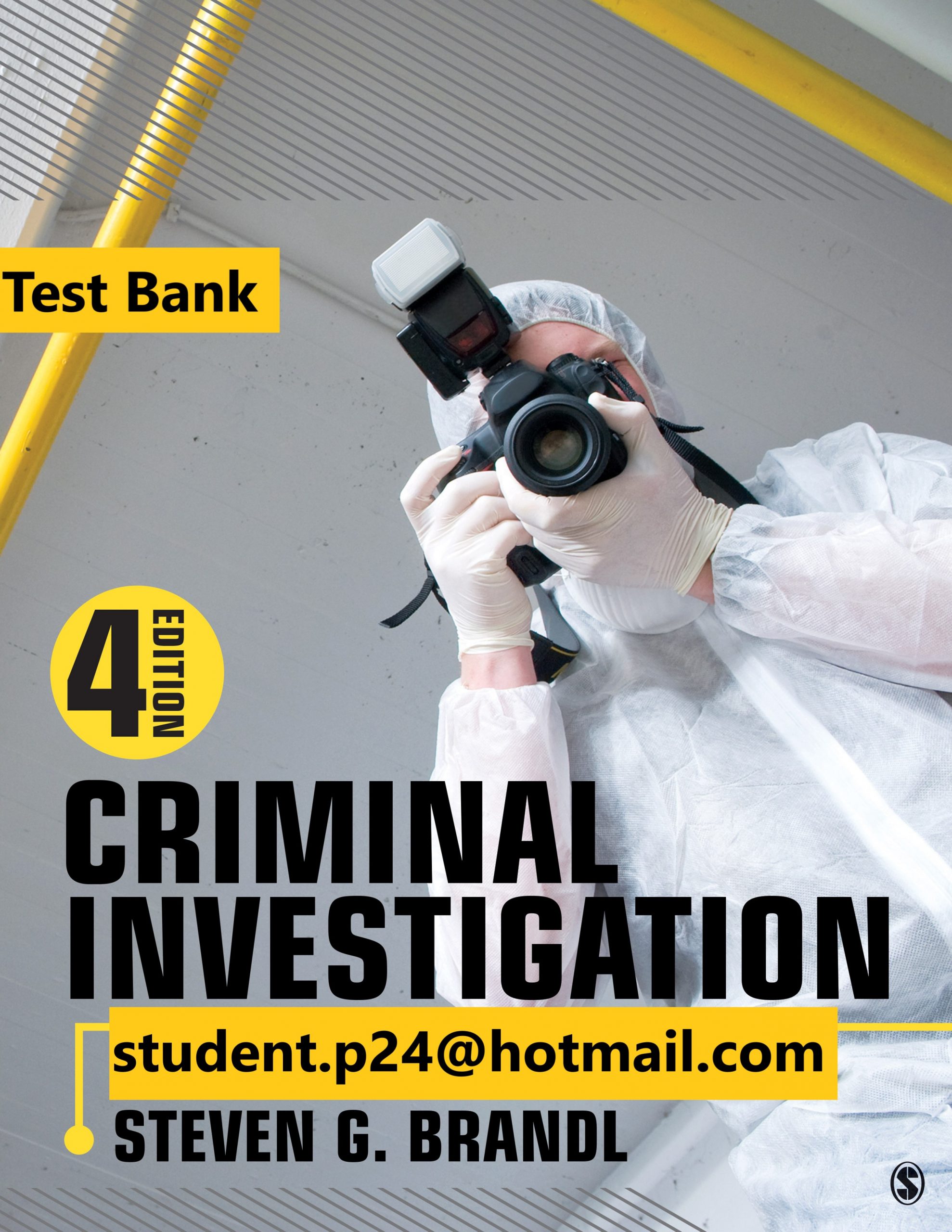 Criminal Investigation Fourth 4th Edition by Steven G. Brandl 2018 SAGE Publisher Test Bank scaled 1