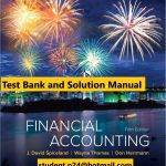Financial Accounting 5th Edition By David Spiceland and Wayne Thomas and Don Herrmann © 2019 Test Bank and Solution Manual
