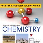 Chemistry Third Canadian 3rd Edition by John A. Olmsted Gregory M. Williams and Robert C. Burk Test Bank and Instructor Solution Manual