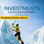 Investments Analysis and Management 14th Edition Jones Jensen 2019 Test Bank and Solution Manual scaled 1