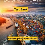 Business Law 5th Edition James Thomas 2020 AU Test Bank Instructor Resource Guide